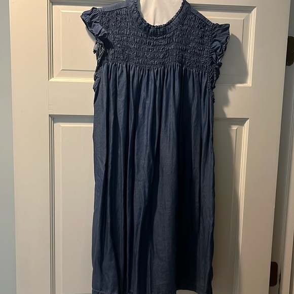 Crown & Ivy Medium Chambray Dress - Picture 1 of 4